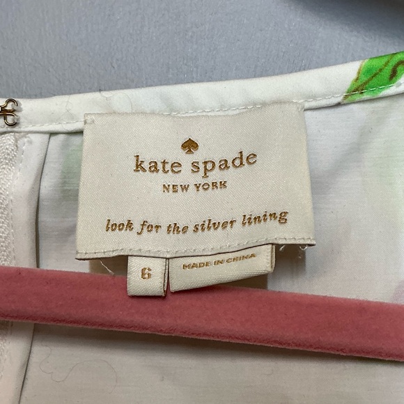 Kate Spade Lyric Lemon Print Sleeveless Dress - Picture 4 of 7